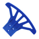 RPM Bumper Front Wide Blue Rustler, Stampede, HOSS - 4x4