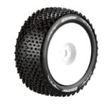 LOUISE Tires & Wheels T-PIRATE 1/8 Truggy Soft White 1/2-Offset (2) LT3134SWH