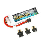Gens ace Soaring 2200mAh 7.4V 30C 2S1P Lipo Battery Pack with EC3/XT60/T-plug