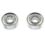 Revtec Ball Bearing 5X10X4 Chrome Steel - ABEC 3 - Metal Shielded - 5X10X4 - MR105ZZ - 2 pcs