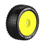 LOUISE Tires & Wheels T-PIRATE 1/8 Truggy Soft Yellow 0-Offset (2) LT3134SY