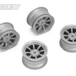 CARTEN 8 Spoke Wheel +1mm (Gray) M-Chassis