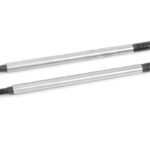 Team Corally Shock Shaft 61mm - Front - Steel - 2 pcs