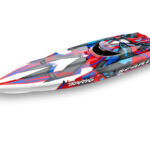 TRAXXAS Spartan BL TQi TSM - w/o Battery & Charger Red