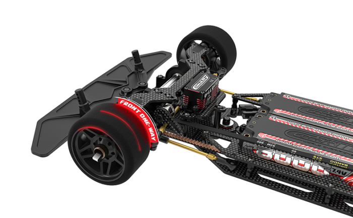 Team Corally SSX-823 Car Kit Chassis kit only, no electronics, no motor, no body, no tires - Image 14