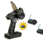 ABSIMA 4-Channel Radio "CR4S" 2.4GHz incl. 2 Receiver
