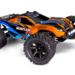 TRAXXAS Rustler 4x4 XL-5 1/10 RTR TQ Orange LED with Battery & Charger