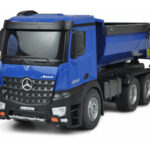 AMEWI MERCEDES-BENZ AROCS LICENCE DUMP TRUCK 2,4GHZ BLUE