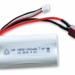 AMEWI 7,4V LI-ION 1500MAH DEAN BATTERY