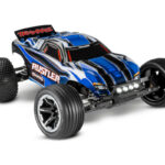 TRAXXAS Rustler 2WD 1/10 RTR TQ Blue LED - With Battery/Charger