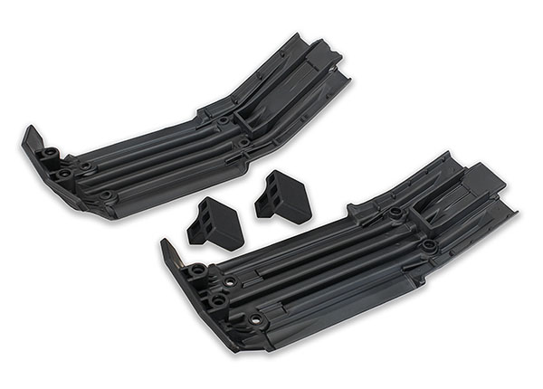 TRAXXAS Skidplate Set Front & Rear with Rubber Impact Cushion X-Maxx 7744