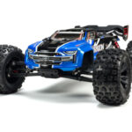 ARRMA 1/8 KRATON 6S V5 4WD BLX Speed Monster Truck with Spektrum Firma RTR, Blue