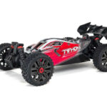 ARRMA 1/8 TYPHON 4WD 3S BLX Brushless Buggy RTR, Red