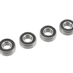 Revtec Ball Bearing Chrome Steel ABEC 3 Rubber Shielded 6X13X5 686-2RS - 4 pcs