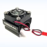 ABSIMA Metal Top Heatsink with fan for 1:10 up to ø36mm , black