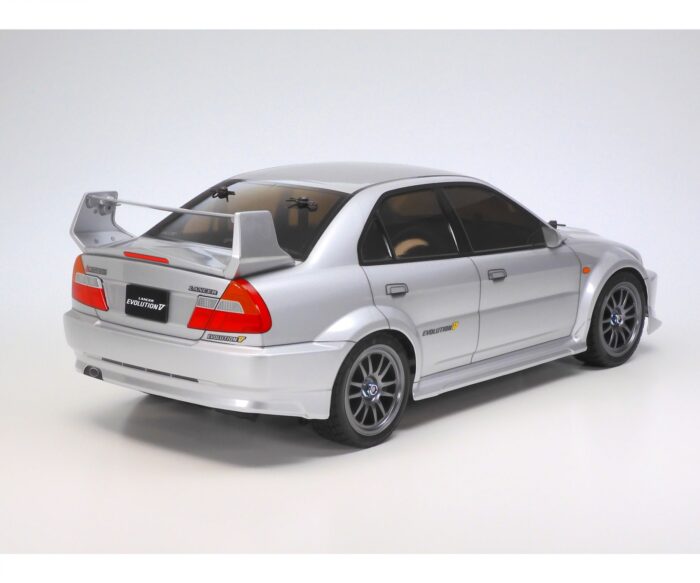 TAMIYA 1:10 RC Mitsubishi Lancer Evo V (TT-02)- KIT - Συναρμολογούμενο  ΧΩΡΙΣ ΤΗΛΕΚΑΤΕΥΘΥΝΣΗ – ΜΠΑΤΑΡΙΑ – ΦΟΡΤΙΣΤΗ – SERVO - Image 4