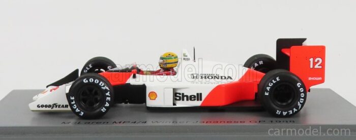 SPARK-MODEL McLAREN F1 MP4/4 N 12 WINNER JAPAN GP AYRTON SENNA 1988 WORLD CHAMPION 1/43 - Image 6