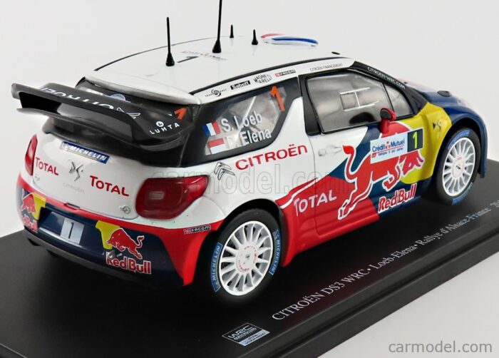 EDICOLA CITROEN DS3 WRC REDBULL TOTAL N 1 RALLY D'ALSACE 2012 S.LOEB - D.ELENA 1/24 - Image 3