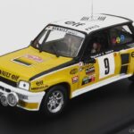 EDICOLA RENAULT R5 TURBO N 9 WINNER RALLY MONTECARLO 1981 J.RAGNOTTI - J.M.ANDRIE 1/43