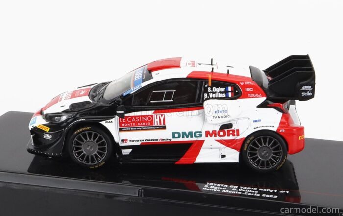 IXO-MODELS TOYOTA YARIS GR RALLY1 TEAM TOYOTA GAZOO RACING WRT N 1 2nd RALLY MONTECARLO 2022 S.OGIER - B.VEILLAS - Image 4