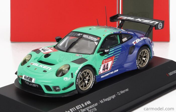 IXO-MODELS PORSCHE 911 991-2 GT3 R TEAM FALKEN MOTORSPORT N 44 24h NURBURGRING 2019 K.BACHLER - J.BERGMEISTER - M.RAGGINGER - D.WERNER - Image 2