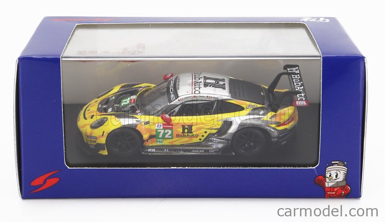 SPARK-MODEL PORSCHE - 911 991-2 4.2L RSR-19 TEAM HUBAUTO RACING N 72 24h HYPERPOLE GTPRO CLASS LE MANS 2021 M.MARTIN - A.PARENTE - D.VANTHOOR - Image 3