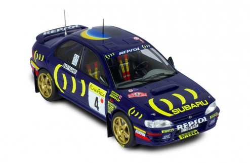 IXO MODELS SUBARU IMPREZA #4 C.MCRAE - D.RINGER RALLYE MONTE-CARLO 1995 1/24 - Image 5