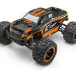 BlackZon Slyder MT 1/16 4WD Electric Monster Truck - Orange