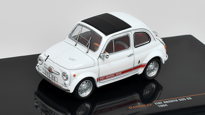 IXO-MODELS FIAT 500 ABARTH 595 SS 1965 1/43 - Image 3
