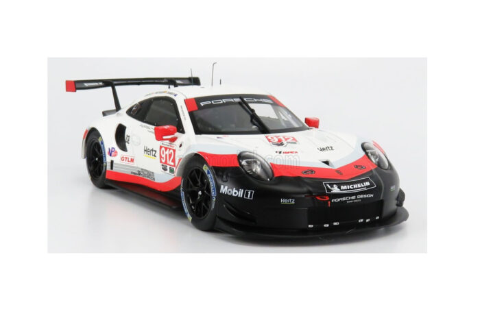 IXO-MODELS PORSCHE 911 991 RSR TEAM PORSCHE GT N 93 LMGTE PRO 24h LE MANS 2018 P.PILET - N.TANDY - E.BAMBER 1/43