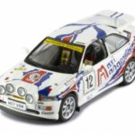 IXO-MODELS - FORD ENGLAND - ESCORT RS COSWORTH (night version) N 12 RALLY BARUM 1996 V.BLAHNA - I.HRUBY 1/43