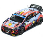 IXO-MODELS HYUNDAI i20 COUPE WRC MOBIS N 11 RALLY CROATIA 2021 T.NEUVILLE - M.WYDAEGH 1/43