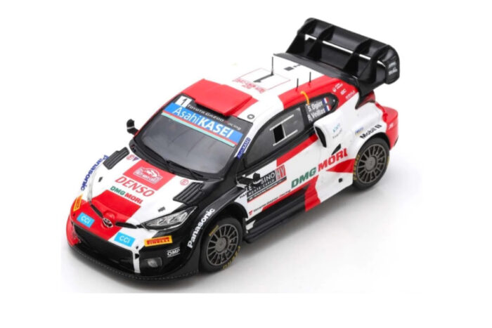 IXO-MODELS TOYOTA YARIS GR RALLY1 TEAM TOYOTA GAZOO RACING WRT N 1 2nd RALLY MONTECARLO 2022 S.OGIER - B.VEILLAS