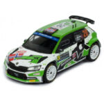 IXO-MODELS SKODA FABIA RALLY2 EVO N 20 RALLY MONTECARLO 2022 A.MIKKELSEN - E.TORSTEIN 1/43