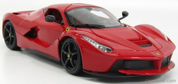 BURAGO FERRARI LAFERRARI 2013 - BLACK WHEELS - Image 3