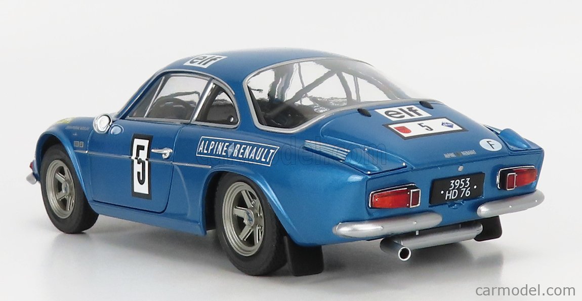 SOLIDO RENAULT ALPINE A110 1600S N 5 RALLY OLYMPIA 1972 J.P.NICOLAS - J.TODT - Image 3