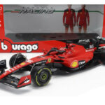 BURAGO FERRARI F1 SF-23 TEAM SCUDERIA FERRARI N 16 SEASON 2023 CHARLES LECLERC 1/18