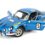 SOLIDO RENAULT ALPINE A110 1600S N 5 RALLY OLYMPIA 1972 J.P.NICOLAS - J.TODT