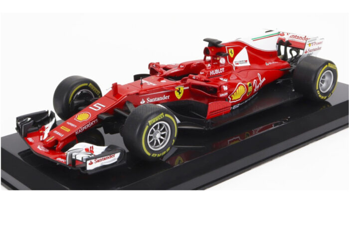 EDICOLA FERRARI F1 SF70H N 5 SEASON 2017 SEBASTIAN VETTEL - BLISTER BOX