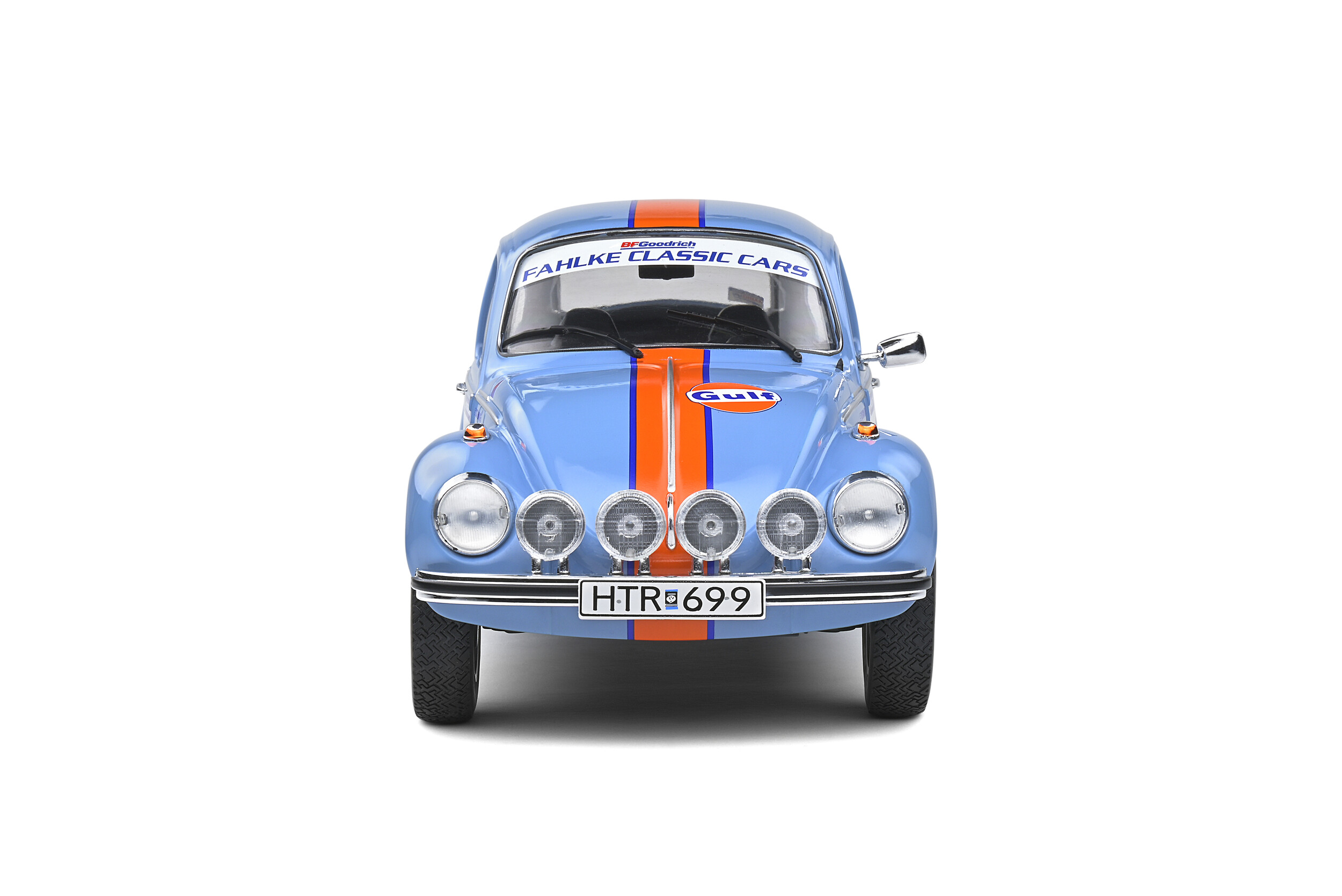 SOLIDO VOLKSWAGEN BEETLE 1303 TEAM GULF N 7 RALLY COLDS BALLS 2019 1/18 - Image 5
