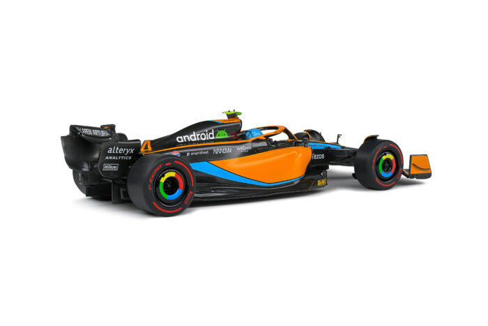 SOLIDO McLAREN F1 MCL36 MERCEDES TEAM MCLAREN N 4 3rd EMILIA ROMAGNA ITALY GP 2022 LANDO NORRIS - Image 4