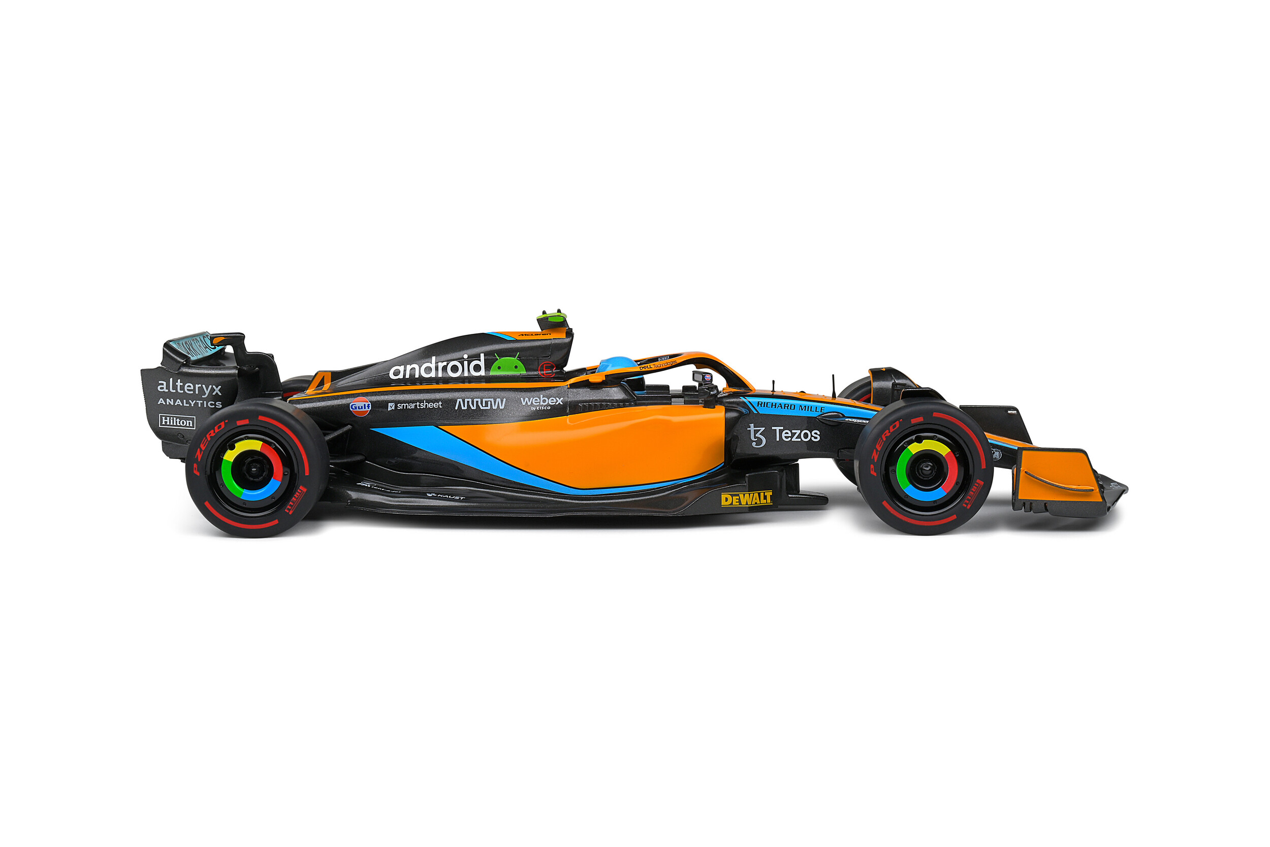SOLIDO McLAREN F1 MCL36 MERCEDES TEAM MCLAREN N 4 3rd EMILIA ROMAGNA ITALY GP 2022 LANDO NORRIS - Image 5