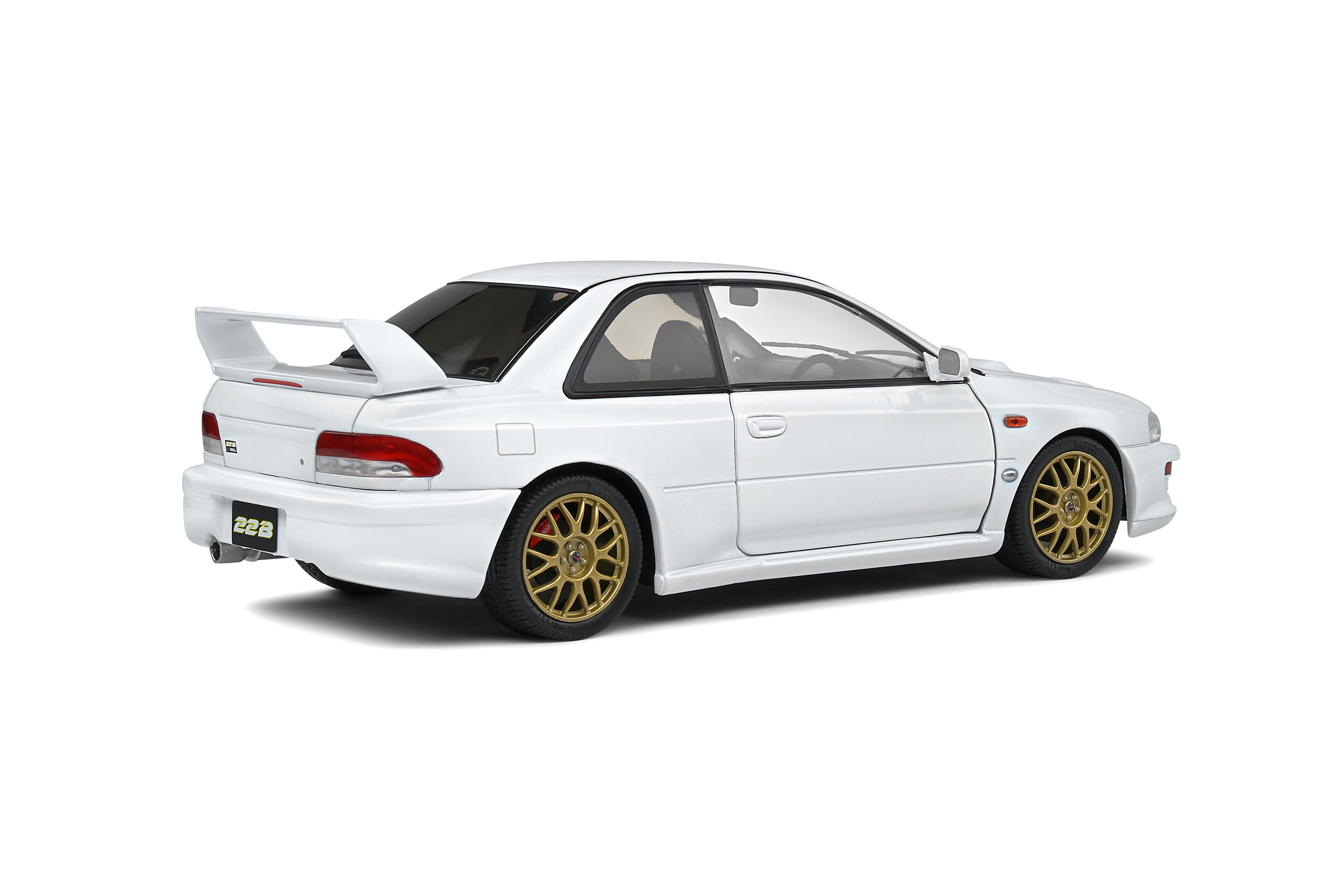 SOLIDO SUBARU IMPREZA 22B 1998 White - Image 4