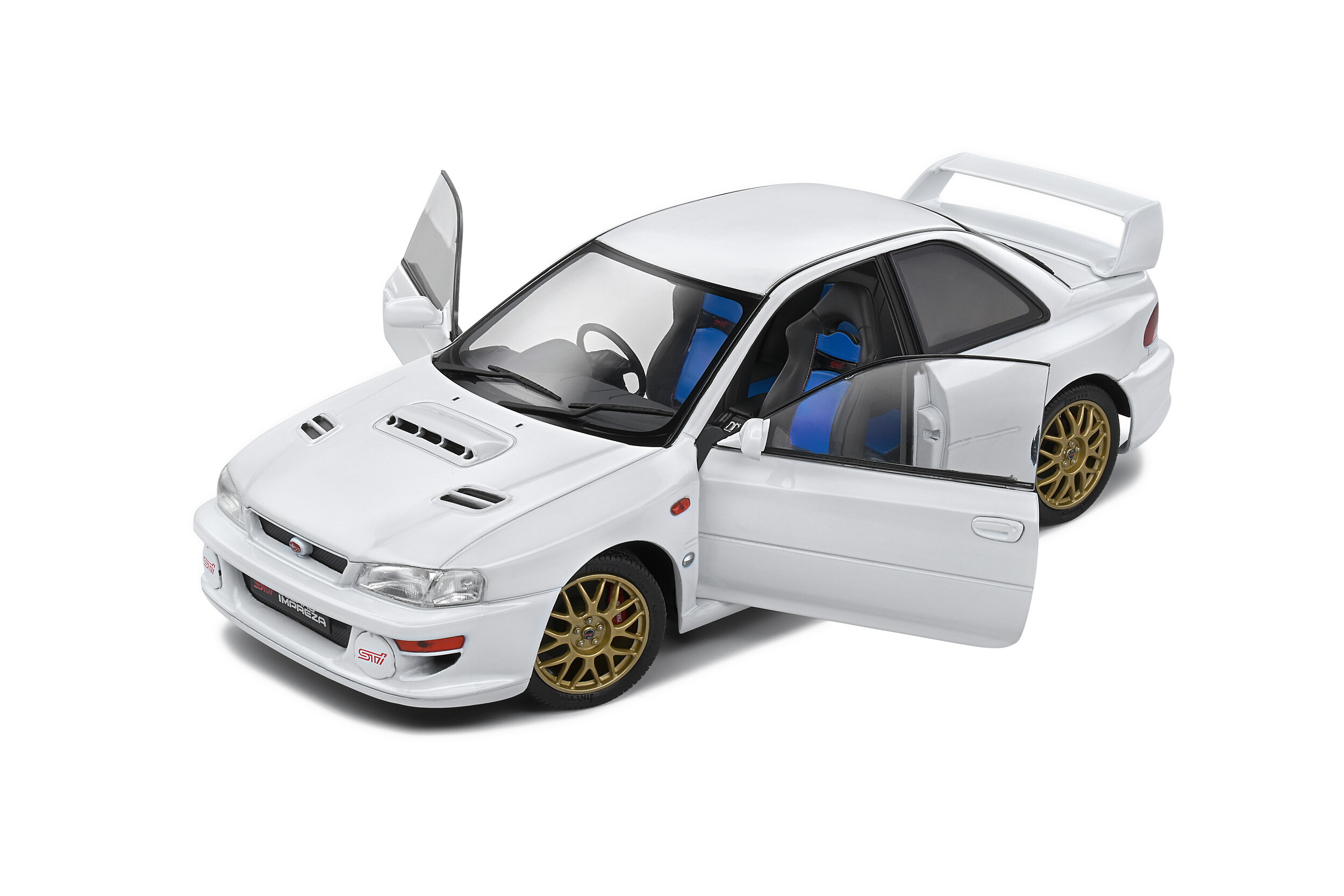 SOLIDO SUBARU IMPREZA 22B 1998 White - Image 7