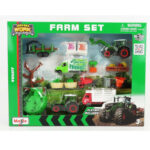MAISTO 1/64 FENDT FARM SET 209 VARIO TRACTOR WITH ACCESSORIES 2022 - GREEN