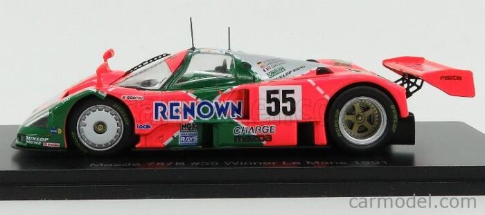 EDICOLA MAZDA 787B 2.6L TEAM MAZDASPEED CO. LTD. N 55 WINNER 24h LE MANS 1991 B.GACHOT - J.HERBERT - V.WEIDLER - Image 3