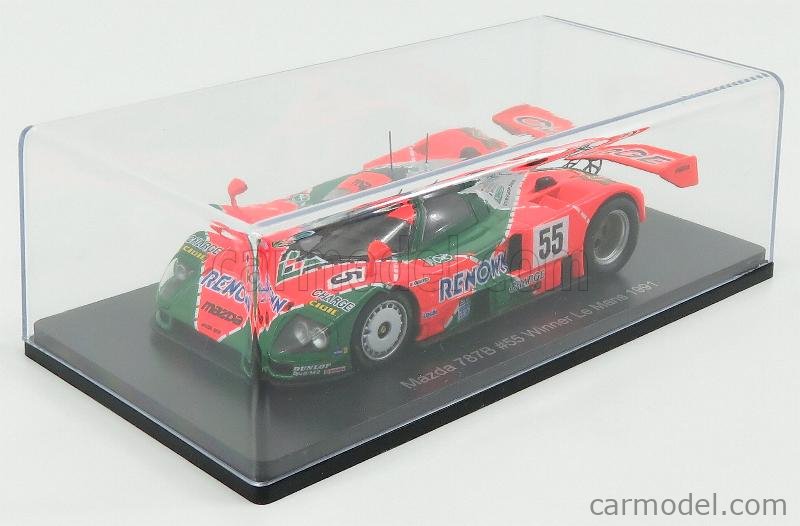 EDICOLA MAZDA 787B 2.6L TEAM MAZDASPEED CO. LTD. N 55 WINNER 24h LE MANS 1991 B.GACHOT - J.HERBERT - V.WEIDLER - Image 4