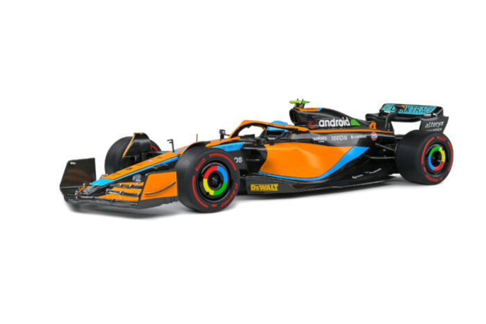 SOLIDO McLAREN F1 MCL36 MERCEDES TEAM MCLAREN N 4 3rd EMILIA ROMAGNA ITALY GP 2022 LANDO NORRIS