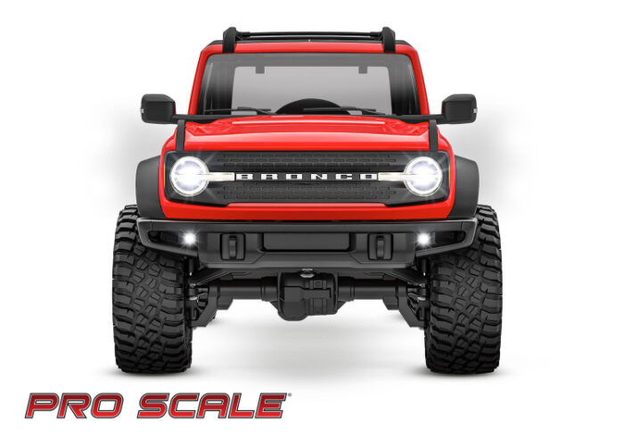 TRAXXAS LED Lights Front and Rear Kit Complete TRX-4M Bronco 9783