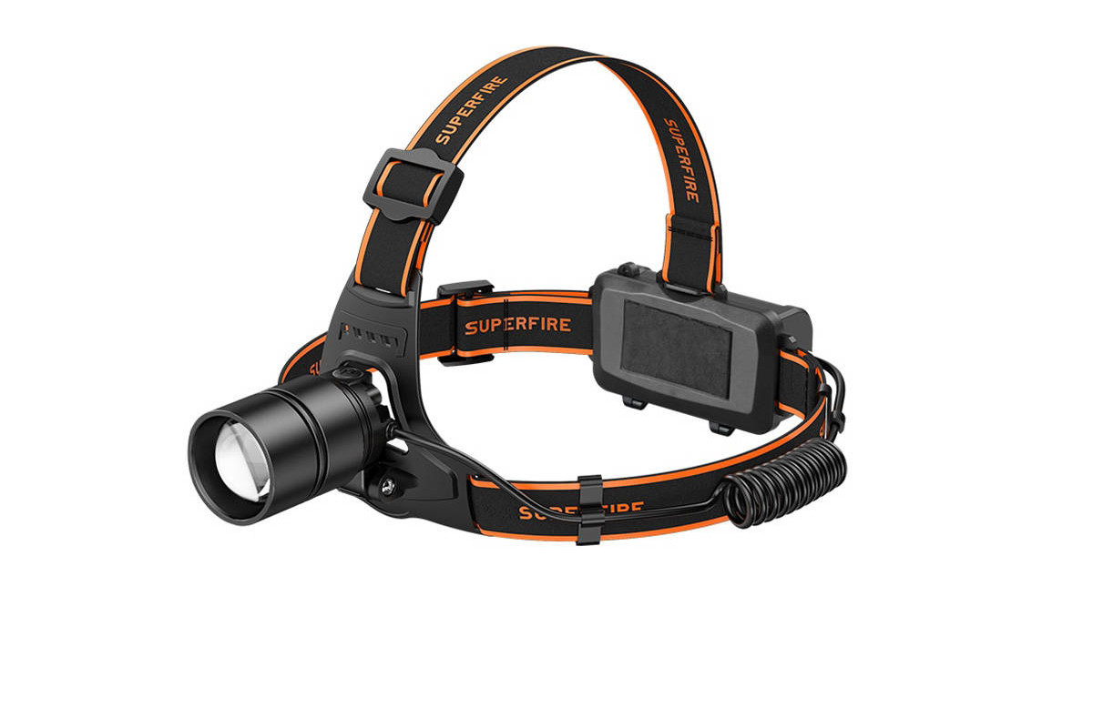 SUPERFIRE Headlight Superfire HL71, 500lm, USB